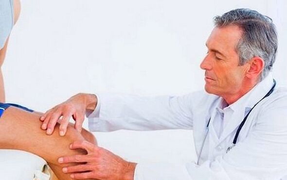 Knee treatment to -